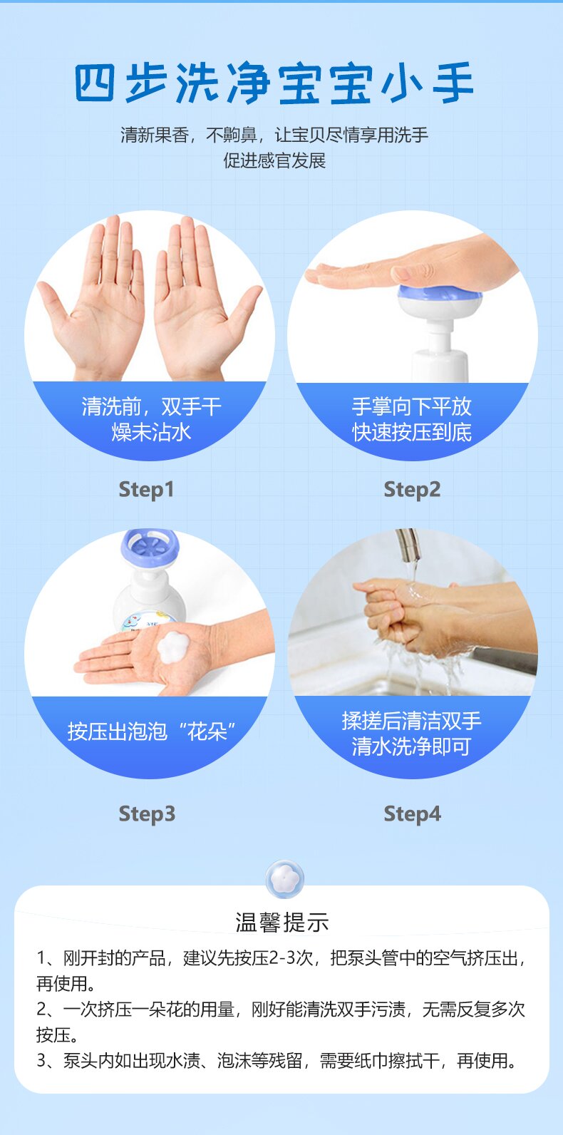 Ganconvis Flower soap solution