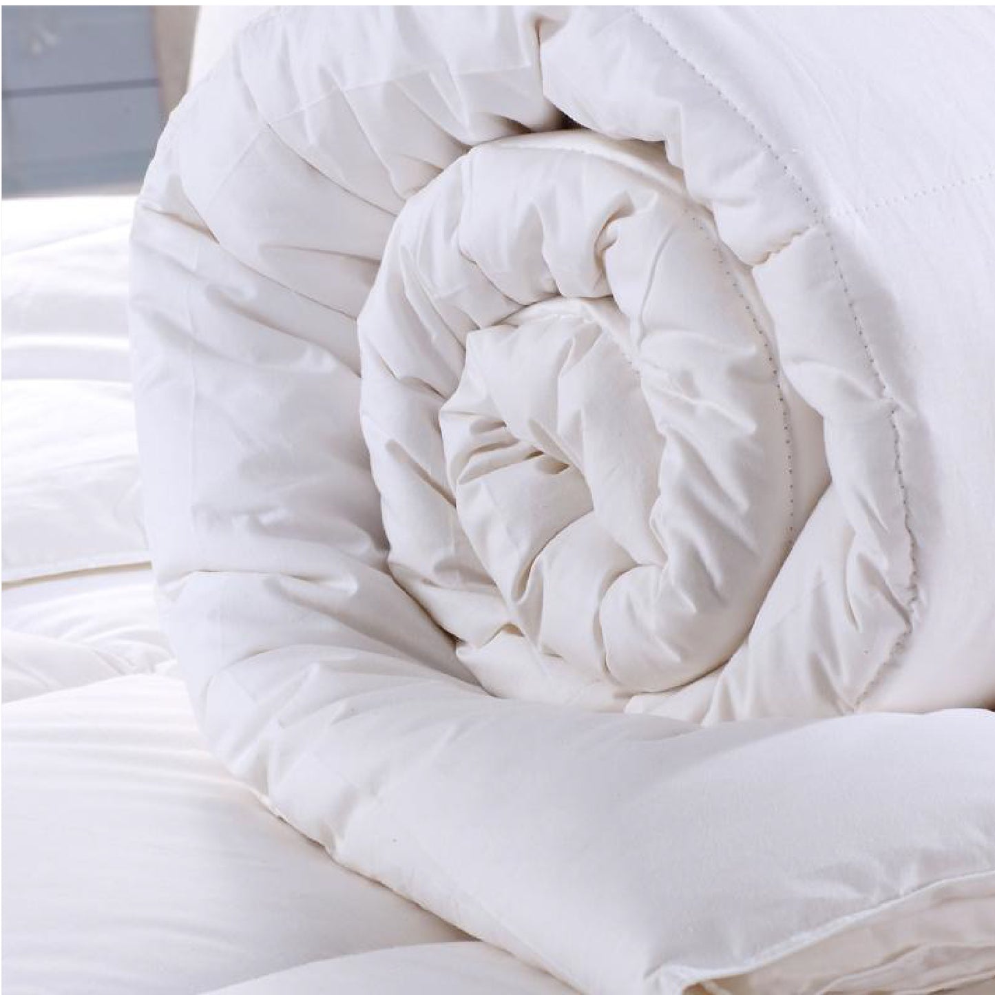White Cotton Comforter Duvet Insert