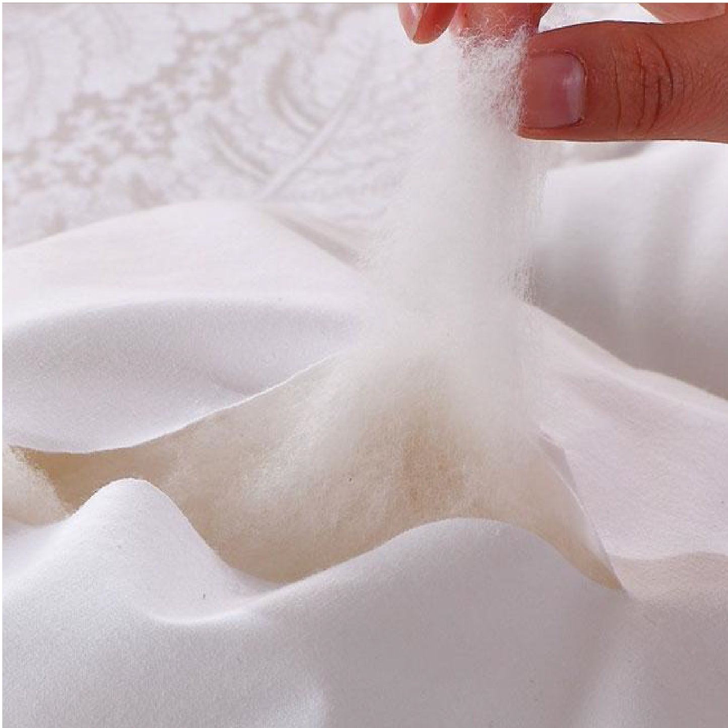 White Cotton Comforter Duvet Insert