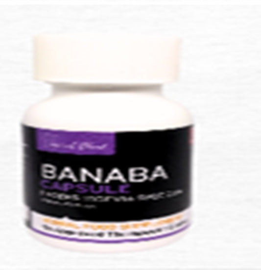 Banaba Capsule （紫薇胶囊) (30 Capsules, 30 胶囊) Crape Myrtle